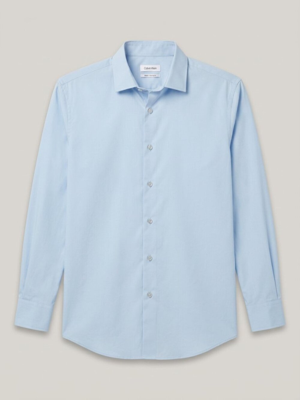 Calvin Klein Light Blue Dress Shirt Men's Neck 16 Sleeve 34/35